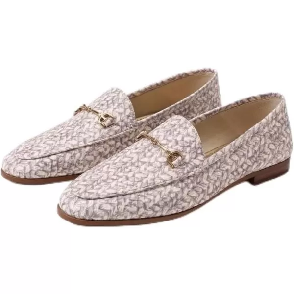 Sam Edelman Womens Loraine LoaferModern IvoryCroco Embos Lea
