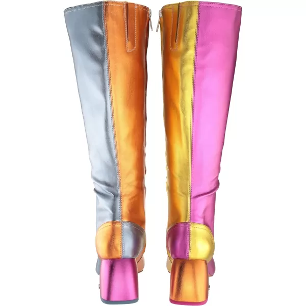 CIRCUS NY BY SAM EDELMAN Womens Olympia Knee High BootGlacial BlueApricot Crush