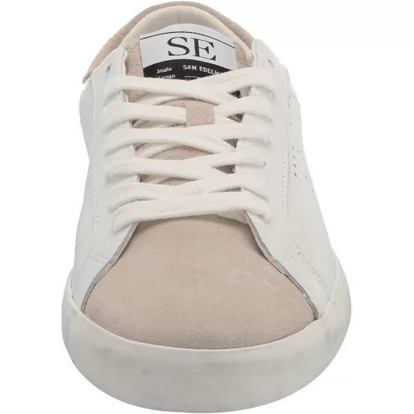 Sam Edelman Girls Aubrie Mini SneakerWhiteGreige