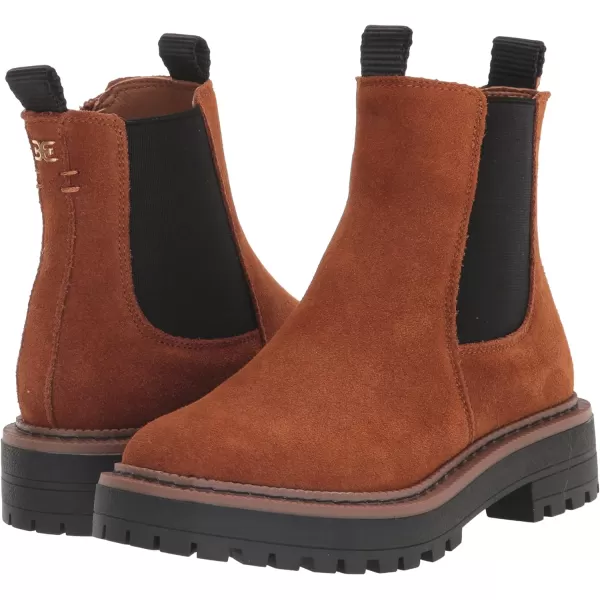 Sam Edelman Girls Laguna Kids Chelsea BootFrontier Brown