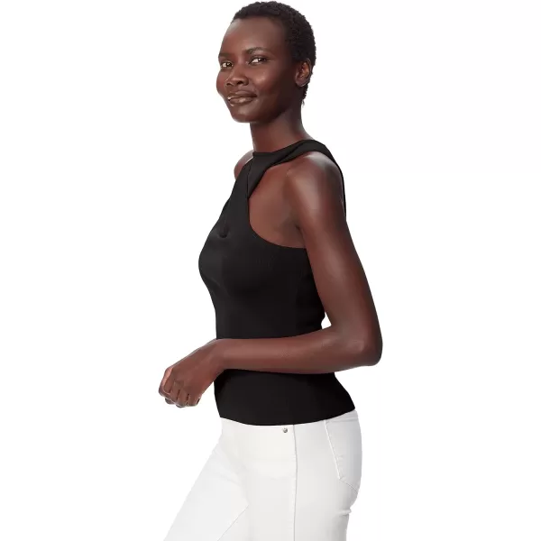 Sam Edelman Sportswear Womens Abril Crossneck Tank TopBlack