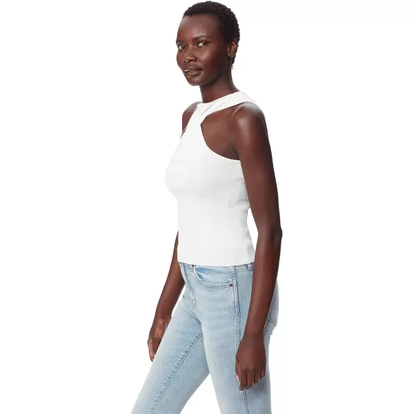 Sam Edelman Sportswear Womens Abril Crossneck Tank TopGardenia