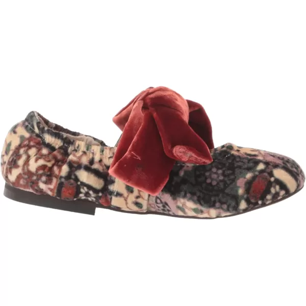 Sam Edelman UnisexChild Felicity Kids Ballet FlatIvory MultiCanyon Orange