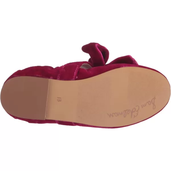 Sam Edelman UnisexChild Felicity Kids Ballet FlatRaspberry