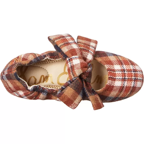 Sam Edelman UnisexChild Felicity Kids Ballet FlatRust Multi