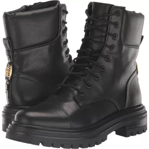Sam Edelman Womens Aleia Combat BootBlack Leather
