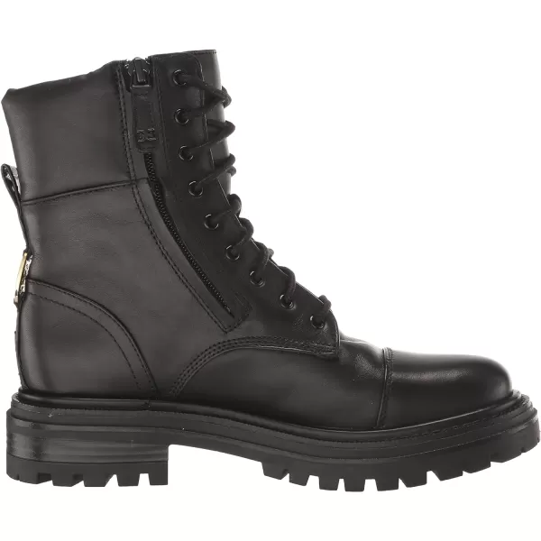 Sam Edelman Womens Aleia Combat BootBlack Leather