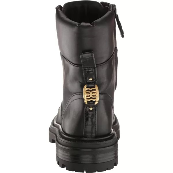 Sam Edelman Womens Aleia Combat BootBlack Leather