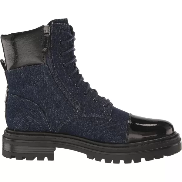 Sam Edelman Womens Aleia Combat BootHudson NavyBlack