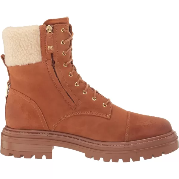 Sam Edelman Womens Aleia Combat BootSaddleNatural