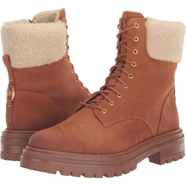 Sam Edelman Womens Aleia Combat BootSaddleNatural