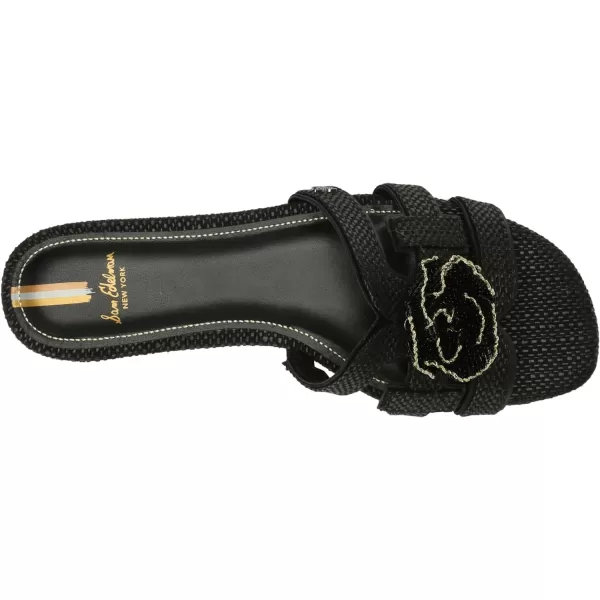 Sam Edelman Womens Bay Flora Flat SandalBlack