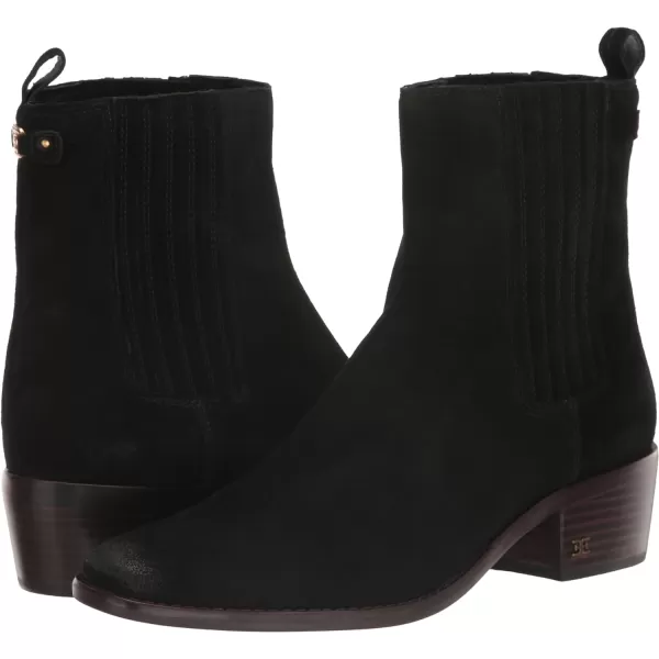 Sam Edelman Womens Bronson Chelsea BootBlack Suede