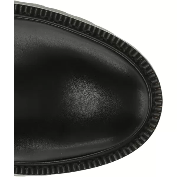Sam Edelman Womens Elfie Mid Calf BootBlack Leather