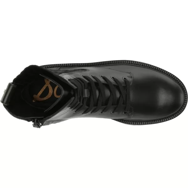 Sam Edelman Womens Evina Combat BootBlack Leather
