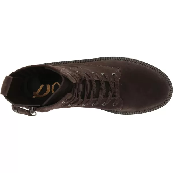 Sam Edelman Womens Evina Combat BootChocolate Brown
