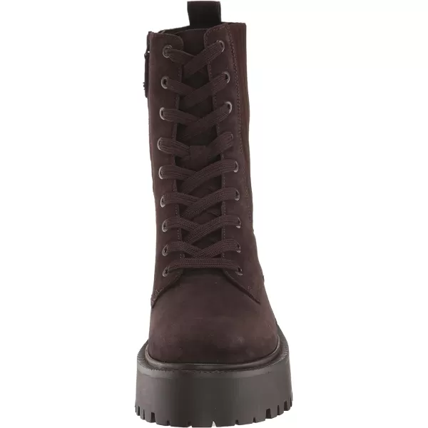 Sam Edelman Womens Evina Combat BootChocolate Brown