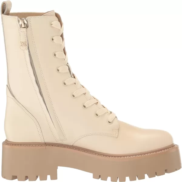 Sam Edelman Womens Evina Combat BootModern Ivory