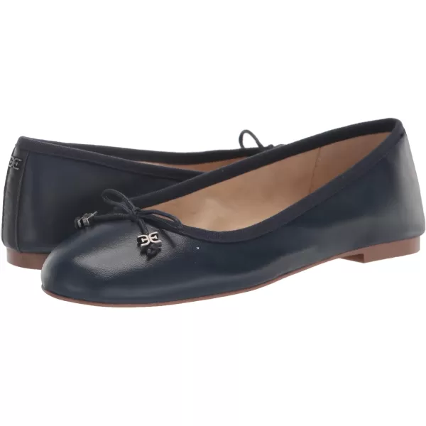 Sam Edelman Womens Felicia Ballet Flat Hudson Navy Luxe 85Sam Edelman Womens Felicia Ballet Flat Hudson Navy Luxe 85