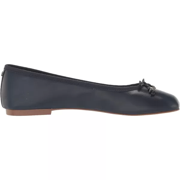 Sam Edelman Womens Felicia Ballet Flat Hudson Navy Luxe 85Sam Edelman Womens Felicia Ballet Flat Hudson Navy Luxe 85