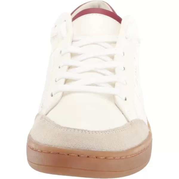 Sam Edelman Womens Josi SneakerWhiteDk Cherry