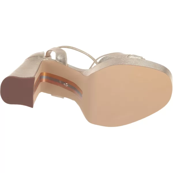 Sam Edelman Womens Kamille Heeled SandalGold Leaf