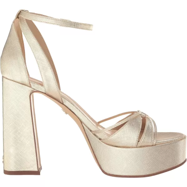 Sam Edelman Womens Kamille Heeled SandalGold Leaf