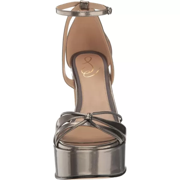 Sam Edelman Womens Kamille Heeled SandalMetallic Olive