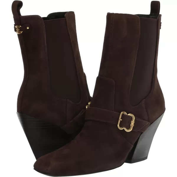 Sam Edelman Womens Suzette Western BootChocolate Brown