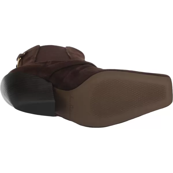 Sam Edelman Womens Suzette Western BootChocolate Brown