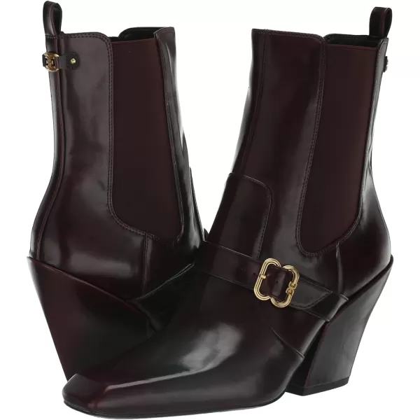 Sam Edelman Womens Suzette Western BootDeep Crimson