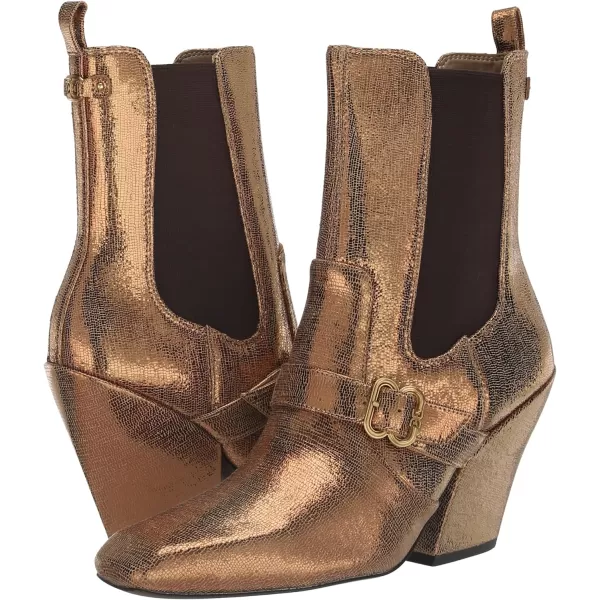 Sam Edelman Womens Suzette Western BootDeep Gold