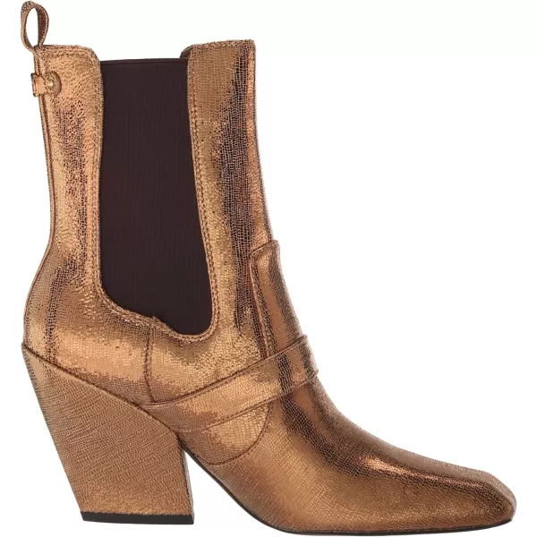 Sam Edelman Womens Suzette Western BootDeep Gold