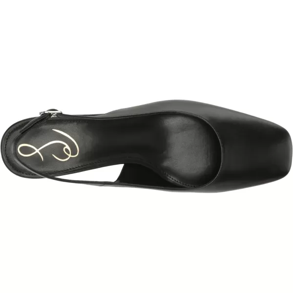 Sam Edelman Womens Terra SlingbackBlack Leather Gem