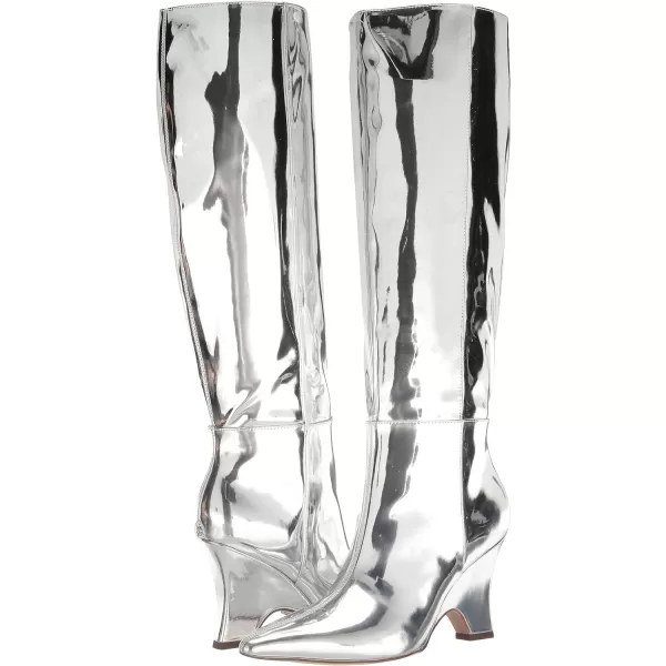 Sam Edelman Womens Vance Knee High BootSoft Silver