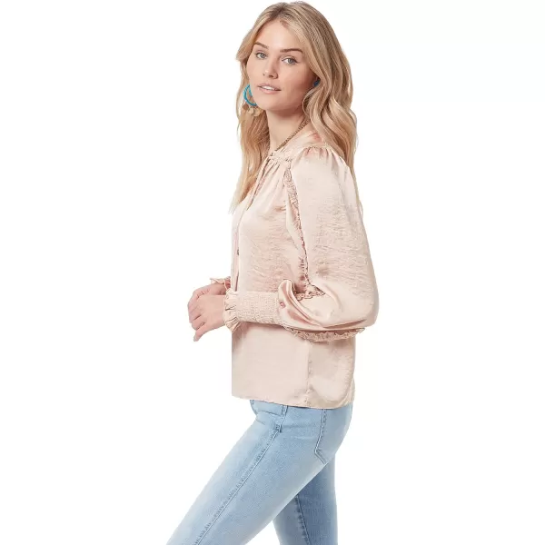 Sam Edelman Womens Varick VNeck Satin TopShifting Sand