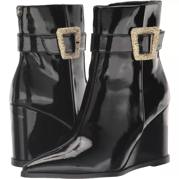 Sam Edelman Womens Weslie Fashion BootBlack Patent