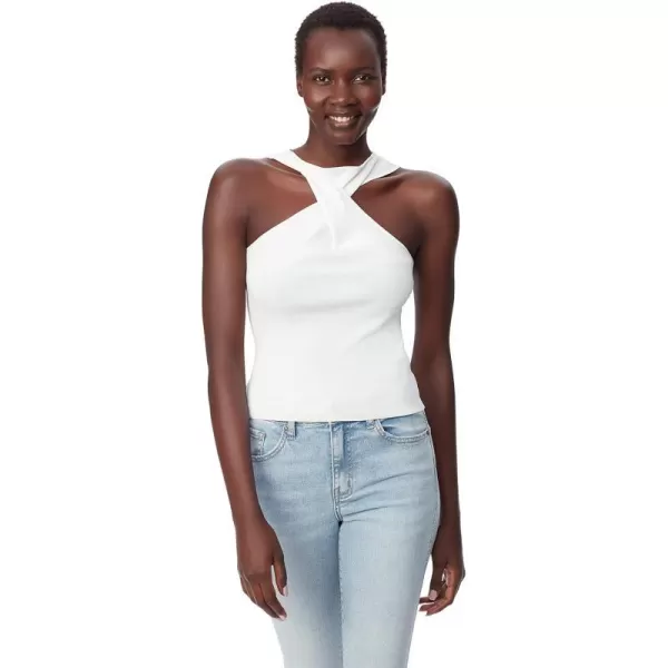 Sam Edelman Sportswear Womens Abril Crossneck Tank TopGardenia
