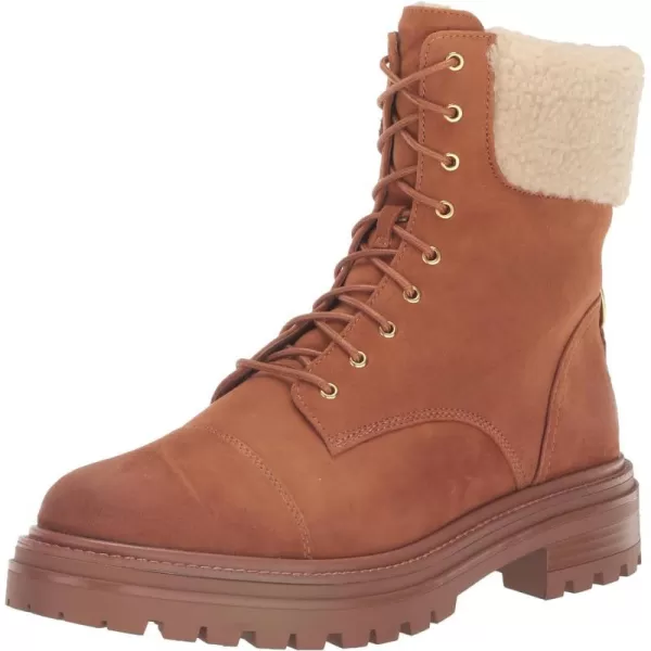 Sam Edelman Womens Aleia Combat BootSaddleNatural