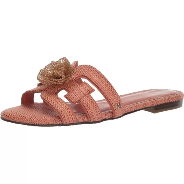 Sam Edelman Womens Bay Flora Flat SandalStucco Pink