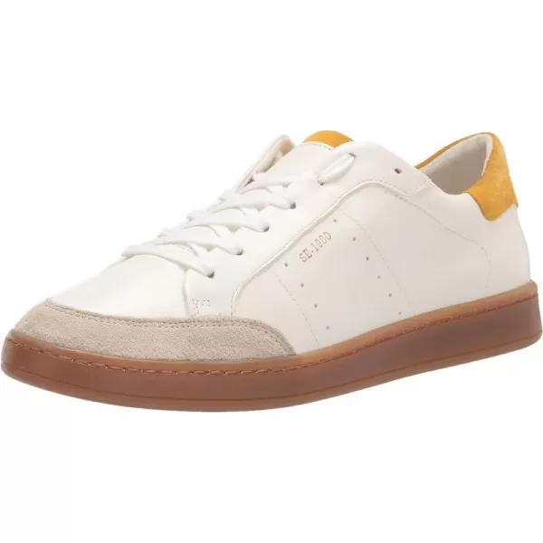 Sam Edelman Womens Josi SneakerWhiteSunset Yellow