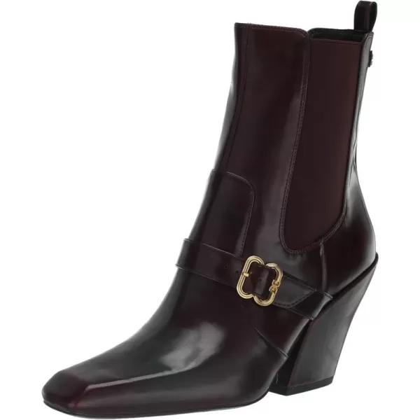 Sam Edelman Womens Suzette Western BootDeep Crimson