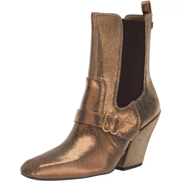 Sam Edelman Womens Suzette Western BootDeep Gold