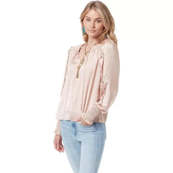 Sam Edelman Womens Varick VNeck Satin TopShifting Sand