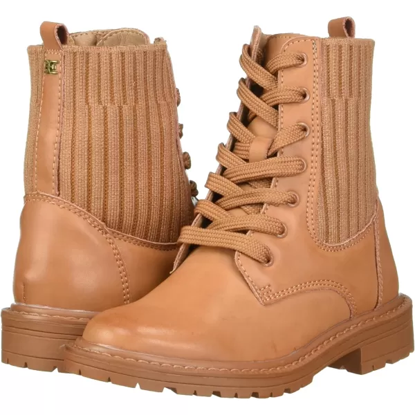 Sam Edelman Girls Lydell Mini Combat BootLt Cuoio Brown