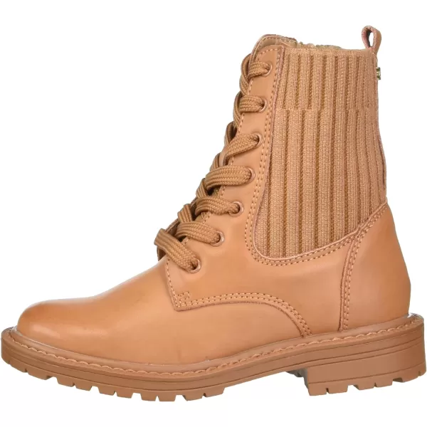 Sam Edelman Girls Lydell Mini Combat BootLt Cuoio Brown