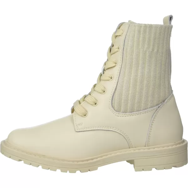 Sam Edelman Girls Lydell Mini Combat BootModern Ivory