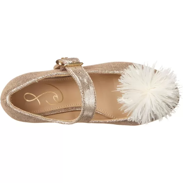 Sam Edelman Girls Talia Mini Mary Jane Dress ShoeSoft Silver