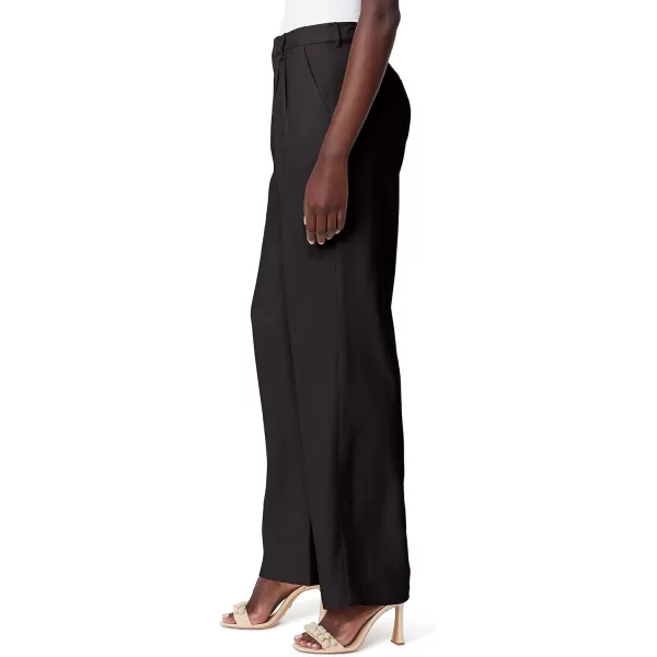 Sam Edelman Sportswear Womens Codie High Rise Soft Wide Leg PantBlack