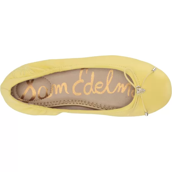 Sam Edelman UnisexChild Felicia Mini Ballet FlatButter Yellow